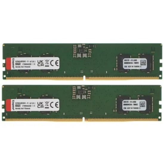  Зображення Модуль пам`ятi DDR5 2х8GB/4800 Kingston (KVR48U40BS6K2-16) 